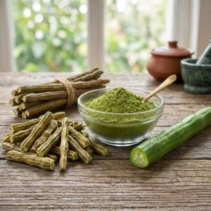 Solar dehydrated green sahjan drumstick pieces for wholesale