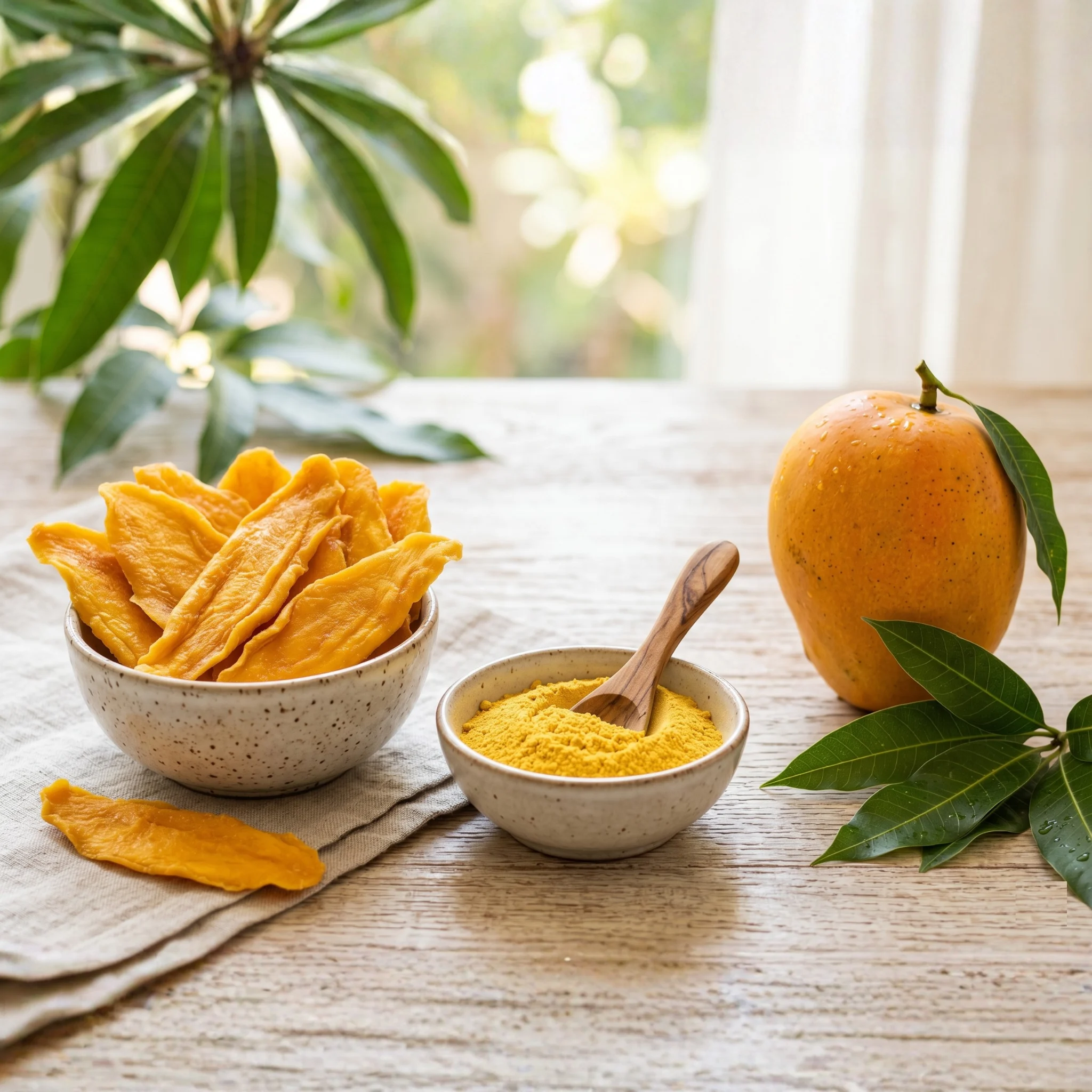 Dried Mango Slices Solar dehydrated sweet golden-orange dried mango slices for wholesale