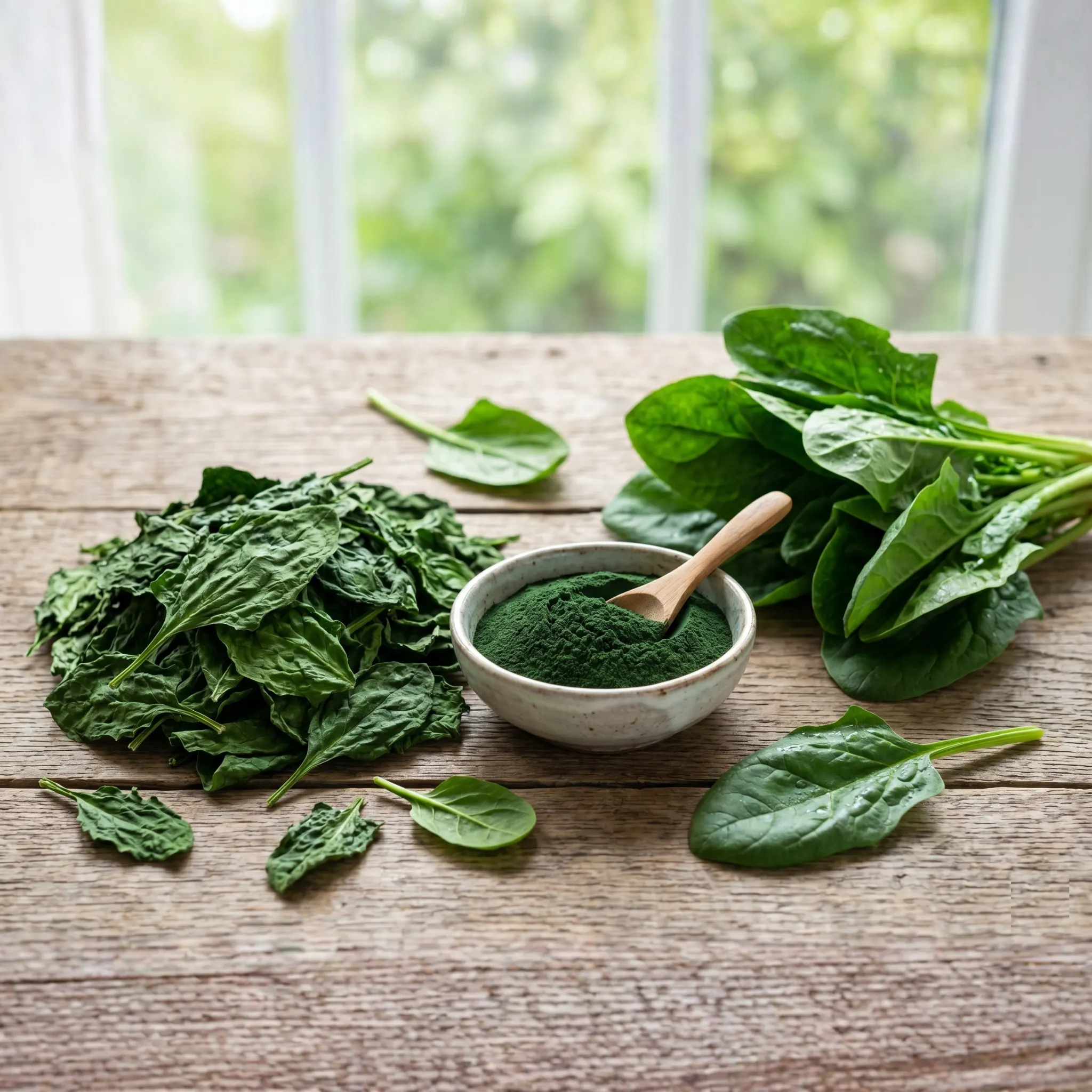 Dried Palak Leaves Solar dehydrated green palak spinach leaves for wholesale